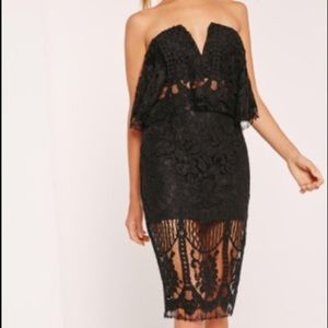 Missguided lace dress